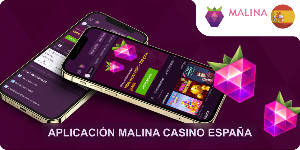 App móvil Malina Casino España
