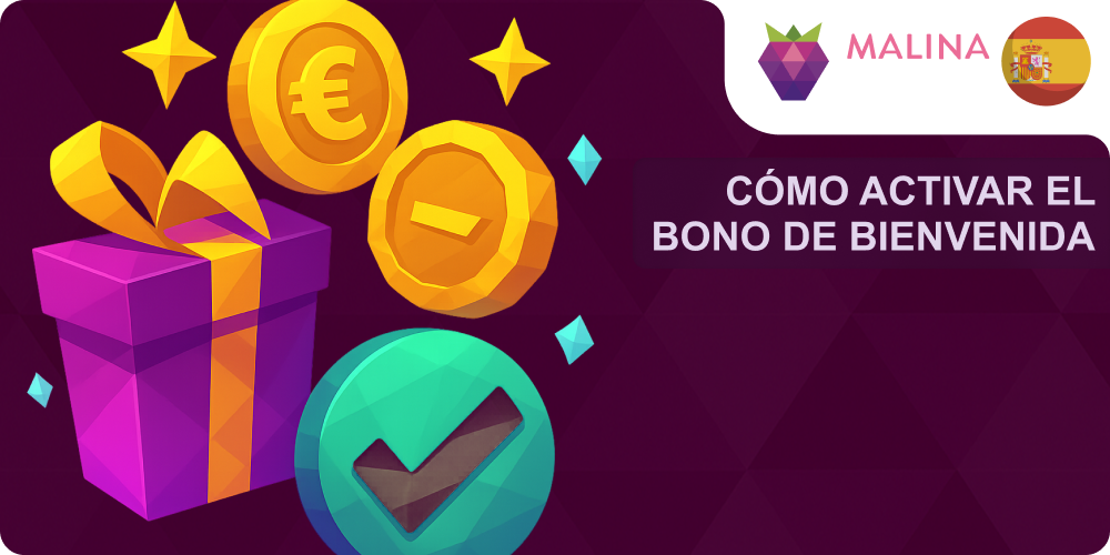 Activar bono Malina Casino guía