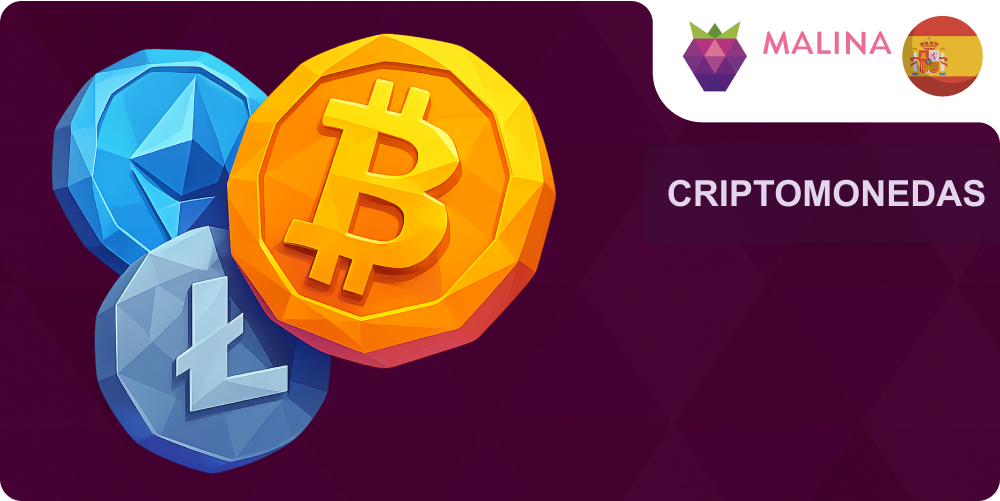 Cripto pagos Malina Casino online