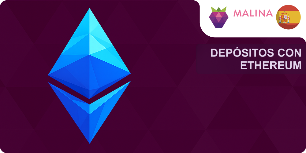 Ethereum como pago Malina Casino