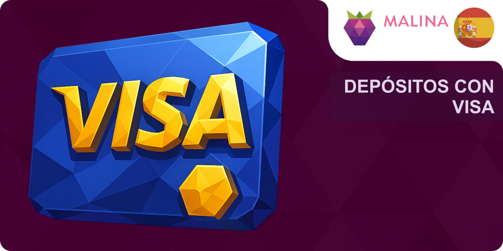 Depositar con Visa Malina Casino