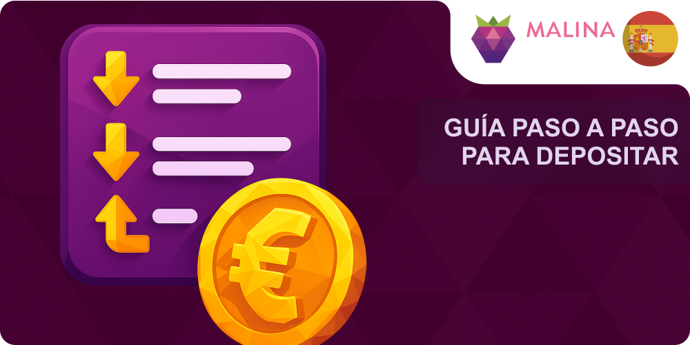 Cómo depositar Malina Casino guía