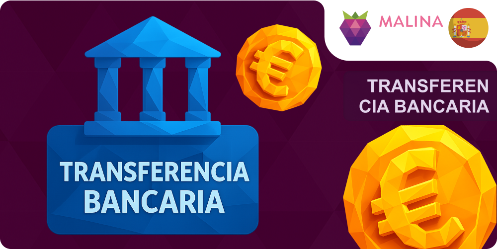 Transferencia bancaria Malina Casino